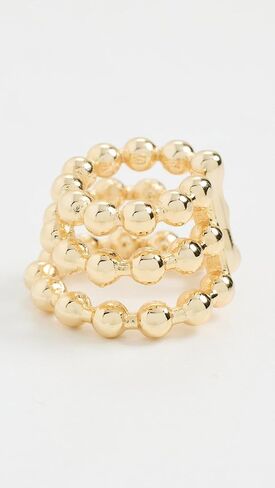 By Adina Eden Women's Triple Beaded Ear Cuff in Kuwait