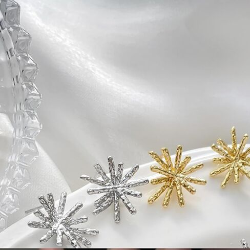 أقراط النجمي الذهب أقراط النجمي أقراط فاسق للنساء الفتيات روك بيان أقراط نجمة لحفلة موسيقية هدايا مجوهرات للنساء الفتيات in Kuwait