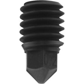 فوهات من الفولاذ المقوى مقاس 0.2 مم من The Lord of the Tools متوافقة مع طابعات Bambu Lab X1 وP1P ثلاثية الأبعاد لترقية درجة الحرارة العالية حتى 500 درجة مئوية
