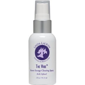The Vibe Spray, Room Cleansing Spray, Made With Essential Oils, Use To Cleanse Negative Energy, Alternative For Smudging and Burning of Sage, Made in USA, By Linda Lauren