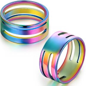 2 Pieces Jump Ring Opening Tools Opening Closing Rings Tool Stainless Steel Jump Ring Opener Circle Jump Ring Tool for Jewelry Makers Craft Projects Supplies (Silver)