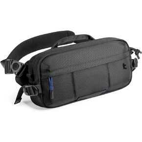tomtoc EDC Sling Bag, 5.5L Crossbody Bag for Men Women Chest Casual Daypack, Water-resistant Everyday Carry Shoulder Backpack for Tactical, Travel, Work, Gym, Sport, Urban Techwear, Black