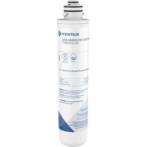 Pentair Pentek QC10-CBRR Quick-Change Under Sink Enhanced Carbon Block Filter Replacement Cartridge, For Use in Pentek QC10-CBR Water Filtration System, 0.5 Micron Rating