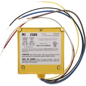ESRN Emergency Lighting Bypass Shunt Relay, UL924, 120/277V