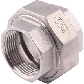 Cast Pipe Fittings Union - 3/4" NPT Female Fitting Stainless Steel 304, Class 150