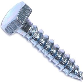 014973259471 Hex Lag Screws, 1/4 x 1-1/4-Inch, 100-Piece
