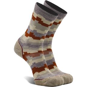 FOX RIVER Womens Hike Sedona Medium Weight Crew Socks, MD, Brown
