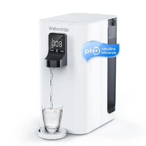 Waterdrop K19-SFK Reverse Osmosis Water Filter Countertop, 5 Stage with Alkaline Minerals, Countertop Reverse Osmosis System, 3:1 Pure to Drain, Reduce PFAS, No Installation Required, BPA Free