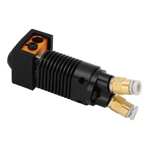 2 in 1 Out 2 Color Extrusion Head Dual Gear Extruder Dual Hole Feed Hot End Assembly CR 10 Series and Ender 3
