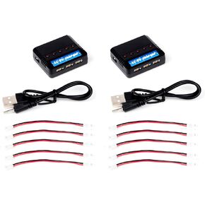 150mah 1s 3.7v 25c Lipo Battery (5 Port Charger)