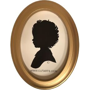 Gold Oval 5x7 Frame