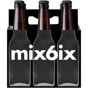 6pk Cardboard Carrier (Flag-Pick6ix, 150ct) | Holds 6pk 12oz Bottles | FAST SAME DAY SHIPPING