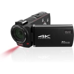 Minolta MN4K30NV 4K Ultra HD / 30 MP Night Vision Camcorder