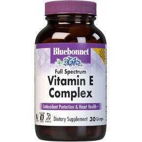 Bluebonnet Natural Full Spectrum Vitamin E Complex - 60 Licaps