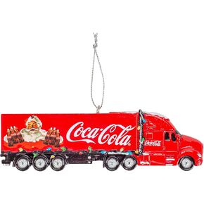 Kurt S. Adler Coca-Cola Semi Truck Christmas Ornament CC2204