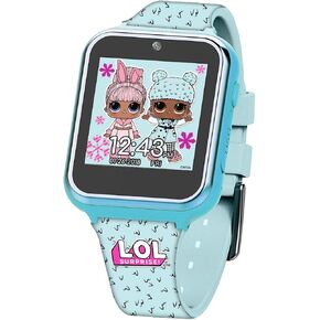 L.O.L. Surprise! Accutime Kids Hot Pink Educational Touchscreen Smart Watch Toy for Girls, Boys, Toddlers - Selfie Cam, Learning Games, Alarm, Calculator, Pedometer and more (Model: LOL4104)