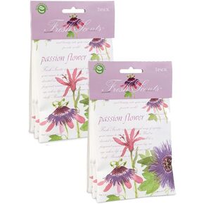 WillowBrook | Fresh Scents Scented Sachet Packet | Pear Spice | Air Freshener Bags for Drawers, Closets, Cars | 6 Pack | Long Lasting Home Fragrance