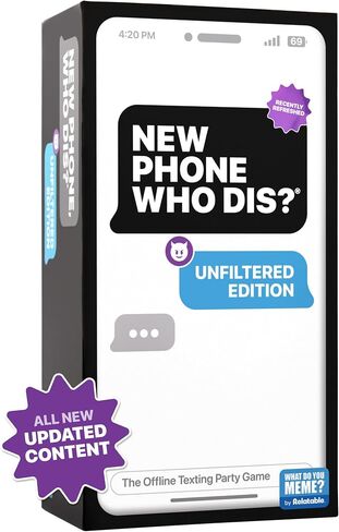 WHAT DO YOU MEME? New Phone, Who Dis? Expansion Pack - Designed to be Added to New Phone, Who Dis? Core Game in Saudi Arabia