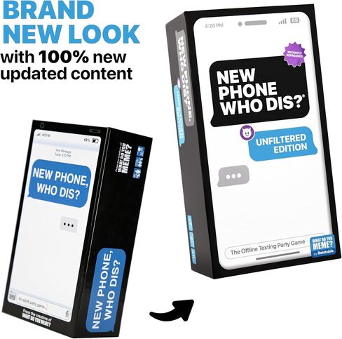 WHAT DO YOU MEME? New Phone, Who Dis? Expansion Pack - Designed to be Added to New Phone, Who Dis? Core Game in Saudi Arabia