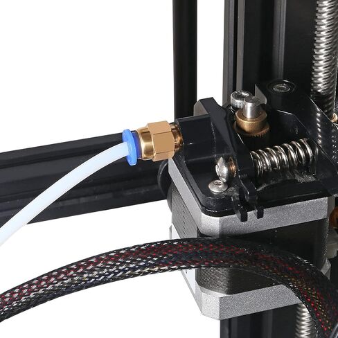 4 قطع تركيب هوائي PC4-M6 و4 قطع تركيب هوائي PC4-M10 لطابعات Creality Ender 3، وEnder 3 Pro، وEnder 3 V2، وEnder 5، وEnder 5 Pro، وCR-10، وCR-10S، وغيرها من طابعات Bowden Extruder ثلاثية الأبعاد in Saudi Arabia