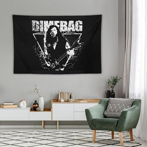 Generic Darrell Music Dimebag نسيج جدار الفن الجمالي المفروشات معلقة لغرفة النوم ديكور المنزل 40 × 60 بوصة in Saudi Arabia