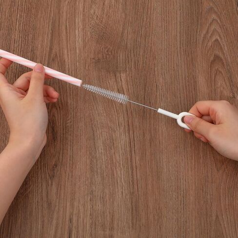 مجموعة 5 قطع من فرش تنظيف الزجاجات، فرش تنظيف طويلة جدًا لزجاجات الأطفال، أغطية أكواب ذات رقبة ضيقة، فرشاة للوحة المفاتيح، وعاء النبيذ، مجموعة أدوات متعددة الاستخدامات، حوض المطبخ والمكتب in Kuwait