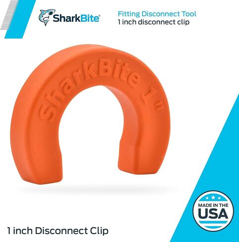 SharkBite 1/2 Inch Disconnect Clip for Push to Connect Brass Plumbing Fittings, U710A in Saudi Arabia
