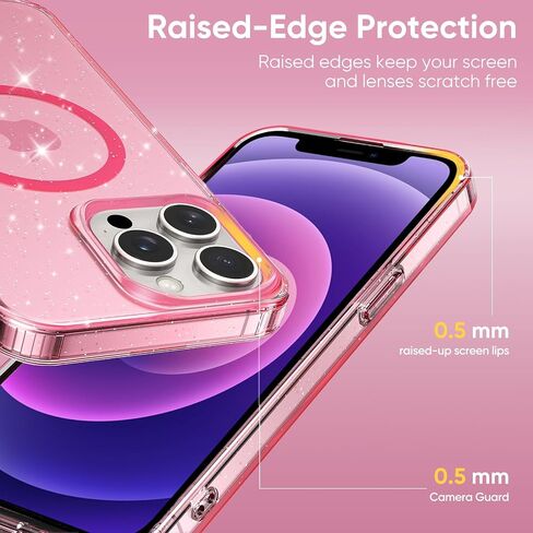 ABenkle Compatible with iPhone 12 and 12 Pro Case, Slim Fit Hybrid Glitter Bling Sparkly Case for Women Shockproof Protective Flexible Bumper Cover for iPhone 12/12 Pro 6.1-Inch 2020, Black Glitter in Kuwait