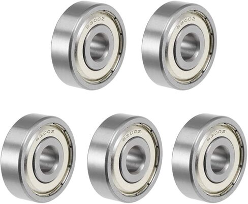 5 قطعة 6300ZZ 10x35x11 مللي متر 6300Z 6300 الكرات الأخدود العميق منخفضة الضوضاء مزدوجة محمية تحمل الصلب in Saudi Arabia