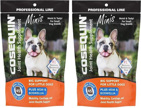 Nutramax Laboratories Cosequin Plus MSM & Boswellia مضغ ناعم صغير الحجم in Kuwait
