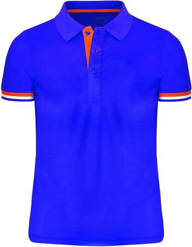 Men's Polo Shirt Short Sleeve Dri Fit Athletic Golf Polo Shirt Casual Polo Shirt in Saudi Arabia