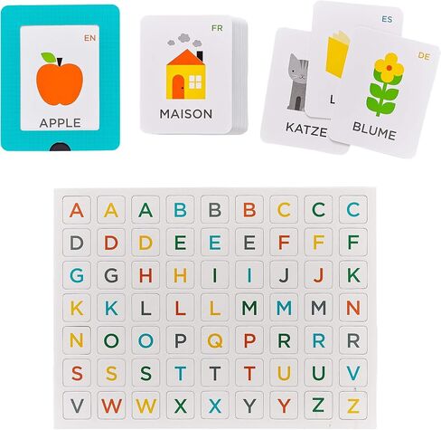 Petit Collage Magnetic Play Scene, Pet Hospital – Magnetic Game Board with Mix and Match Magnetic Animal Friends, Ideal Ages 3+ – Includes 2 Scenes and 50 Animal Magnet Pieces in Kuwait