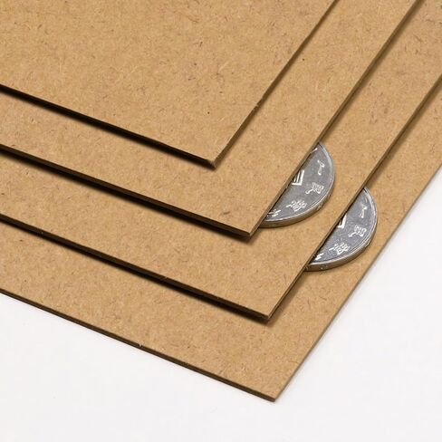 واقيات شحن بطاقات التجارة الخشبية لبطاقات البيسبول، وألواح الشحن البريدية للبطاقات الرياضية من اللوح الخشبي - 100 قطعة in Kuwait