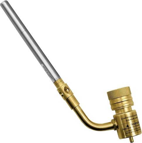 Self-Ignition Propane Soldering Torch Mapp Gas Welding Torch with Brass Head，Adjustable Swirl Flame Trigger one-touch Ignition, 5ft Hose in Saudi Arabia