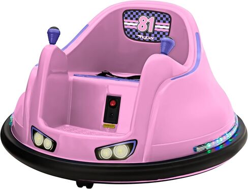 سيارة ممتص الصدمات Flybar FunPark 6V للأطفال الصغار، سيارة ممتصة للصدمات للأطفال، سيارة كهربائية للأطفال الصغار، سيارة ممتصة للصدمات للأطفال، للأعمار من 1.5 إلى 4 سنوات، أضواء LED، تدور 360 درجة، تدعم ما يصل إلى 66 رطلاً (بدون جهاز تحكم عن بعد) in Kuwait