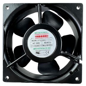 for Mechatronics Cooling Fan UF12AM23-BTHR-F832 120x120x38mm AC230V 17/15W High Speed Fan 50/60Hz