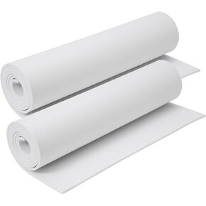AMZQNART EVA Foam, Cosplay Foam Roll, Size 5mm Thick 39 x 59in (16sqft) Suitable for Large Foam Cosplay Modeling, DIY Projects, Crafts, Ultra High Density 90 kg/m3. Black