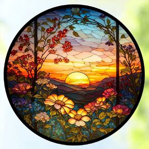 Stalente Diamond Painting Kits for Adults, 5D DIY Diamond Art Kits for Beginners Round Full Drill Diamond Painting for Home Wall Decoration Gift 12×12inch, Sunflower Butterfly