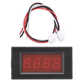 5135A 3 1/2 Digit Red LED Digital Volt Voltmeter Panel Meter DC Voltmeter Voltage Meter(DC50V/DC100V/DC200V)