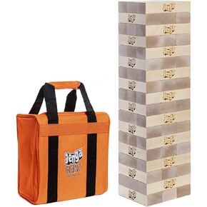 Jenga Giant - Hardwood Blocks - Stacks to Over 5 feet - Officially Licensed - JS7