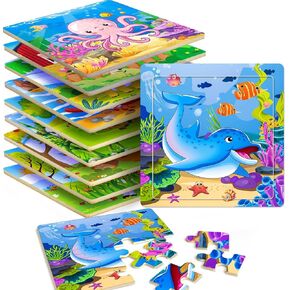 Puzzles for Kids Ages 4-8 Year Old,100 Piece Dinosaur Puzzles for Toddler 3-5, 6-8 Jigsaw Puzzle for Toddler Children Learning Educational Puzzles Toys for Boys and Girls
