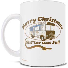 Trend Setters National Lampoon’s Christmas Vacation – Griswold RV Camper Toilet Full Quote – One 11 oz Coffee or Tea Mug – Perfect for Gifting or Collecting – Officially Licensed Merchandise