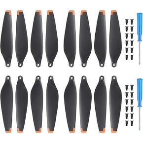 16Pcs Mini 3 Propellers Replacement Blades, Props for DJI Mini 3 Drone Spare Airscrew Parts, Low Noise Airscrew Blades