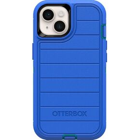 OtterBox Defender Series Screenless Edition Case for iPhone 14 & iPhone 13 (Only) - Case Only - (Morning Sky (Pink))
