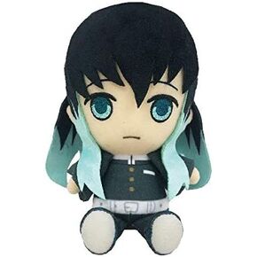 Bandai Demon Slayer Kimetsu no Yaiba Chibi Plush - Giyu Tomioka