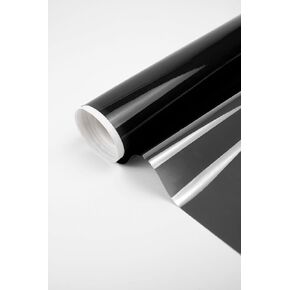 Temporary and Reusable Renter-Friendly Static Cling Window Tint 20%, Heat-Blocking, Glare-Reducing Window Tinting Solutions for Apartments and Homes, No-Glue Light Gray Window Film (24" x 212")
