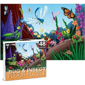 48-Piece Noahs Ark Jumbo Floor Puzzle for Kids Ages 3-5, Jigsaw Puzzle for Preschool, Kindergarten, Elementary School Classroom Learning Activities (2x3 ft) in Saudi Arabia