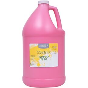 Handy Art Little Masters Tempera Paint, Pink, Gallon, 128 oz., 1 Gallon (Pack of 1)