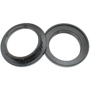 FDXGYH Lamp Shade Collar Ring 2pcs E26 Light Socket Ring Retainer Rings and Replacement Adapter(black)