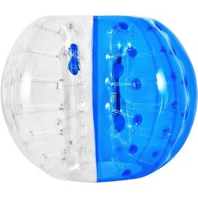 Happybuy Bumper Bubble Soccer Ball,5 FT (1.5 m) Dia Inflatable Bumper Ball, Inflatable Body Zorb Ball for Kids Adults, Blow It Up in 5 Min, for Backyard, Park, Beach, Playing Center
